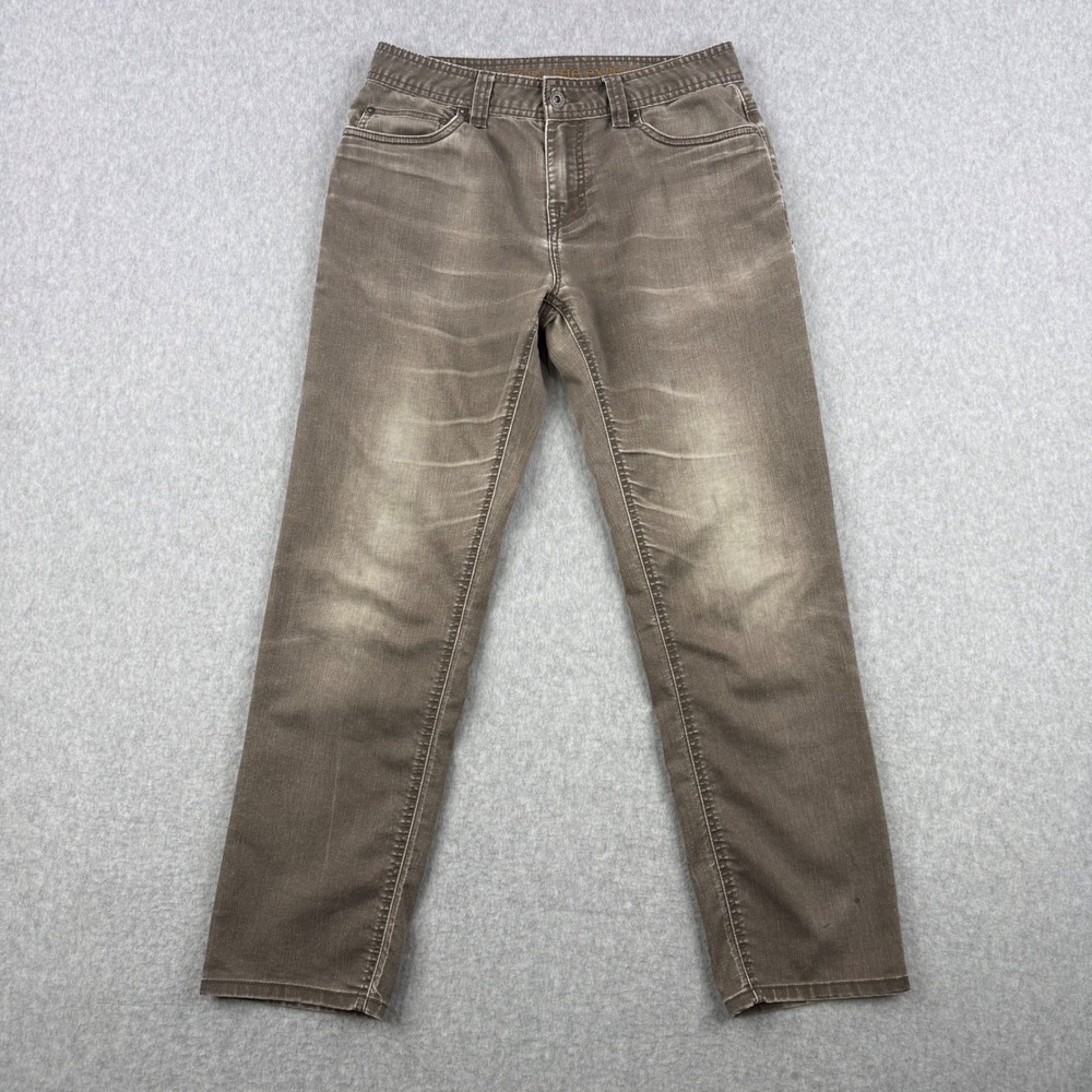 Prana Jeans Mens Fits 30x29 Brown Bridger Slim Fit Organic Cotton Stretch Hiking